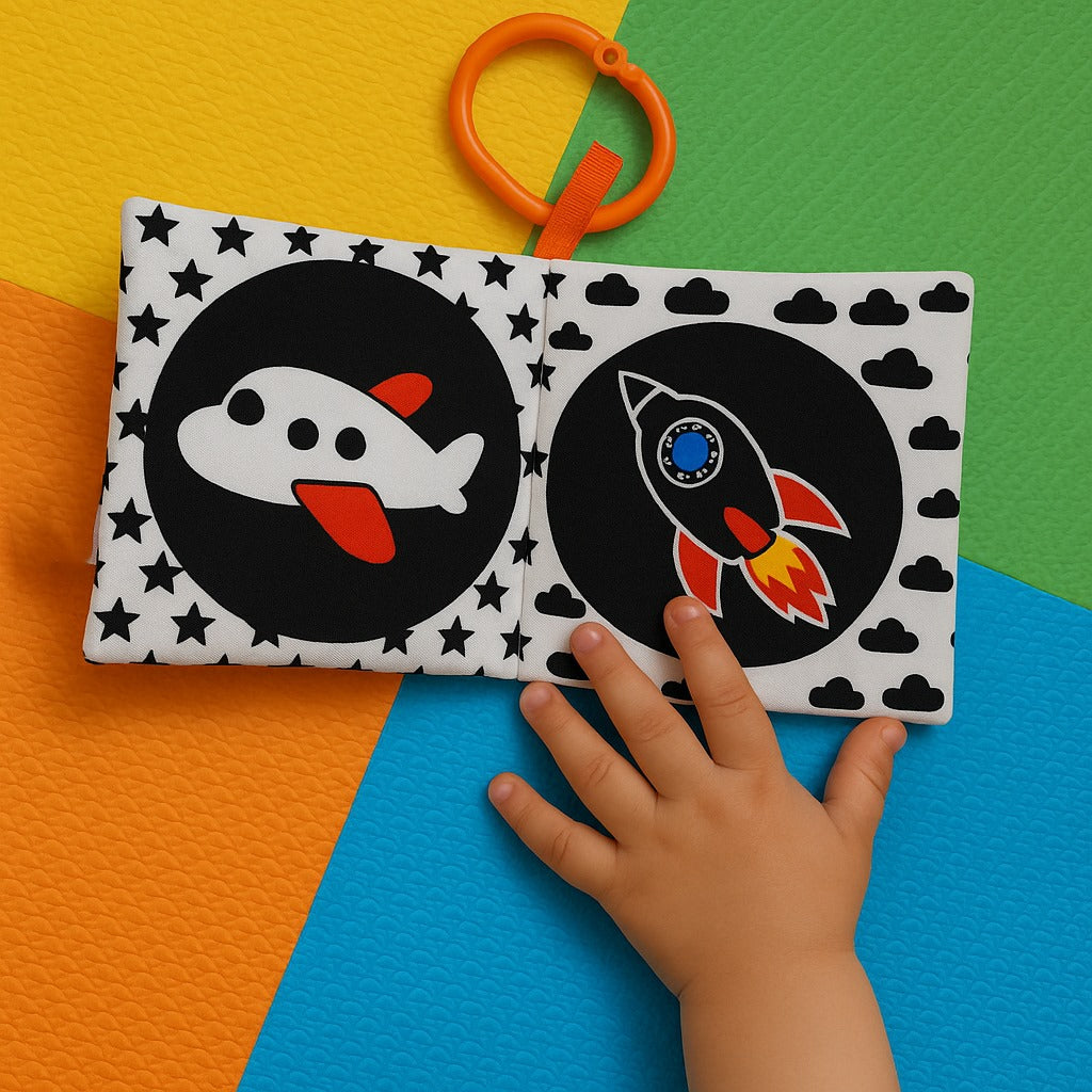 كتاب قمماشي ناعم هيا نتحرك Soft Fabric "Let’s Move" Book