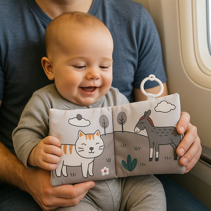 Soft Fabric "Farm Animals" Book