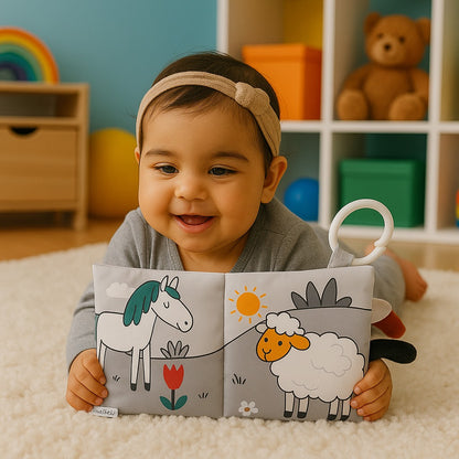 Soft Fabric "Farm Animals" Book